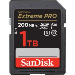 Sandisk 1TB SDXC Extreme Pro 200MB/s Hafıza Kartı