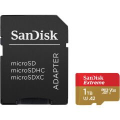 Sandisk 1TB MicroSDXC Extreme Pro 200MB/s Hafıza Kartı