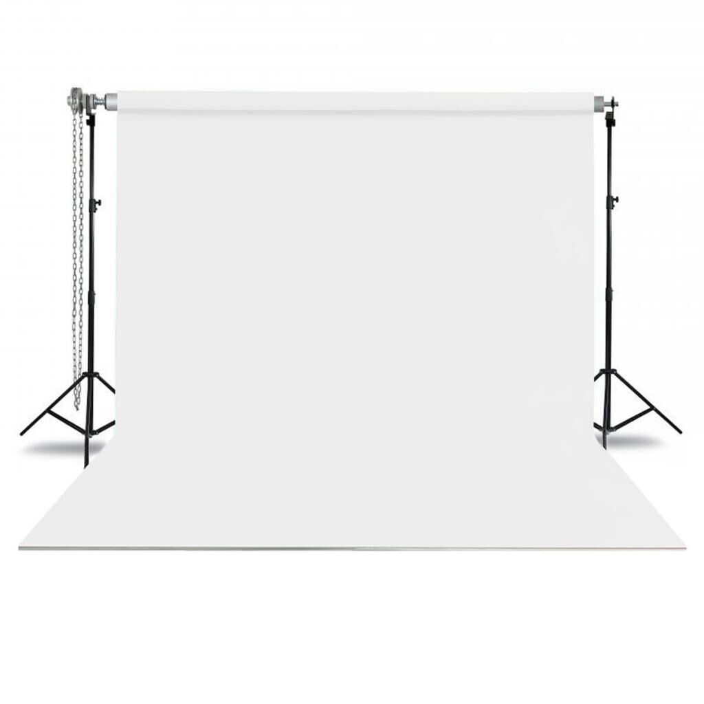 GDX Seyyar Beyaz Fon Perde (Kumaş) 2.70x5.80 Metre