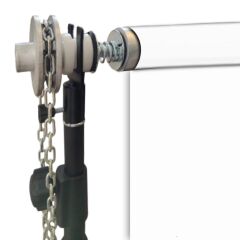 GDX Seyyar Beyaz Fon Perde (Kumaş) 2.70x5.80 Metre