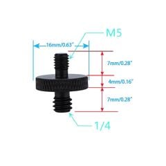Milica CS-008 1/4-3/8 Çevirici Vida