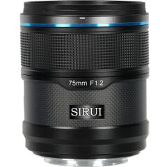 Sirui Sniper 75mm f/1.2 APS-C/S35 AF Lens (Sony E, Siyah)