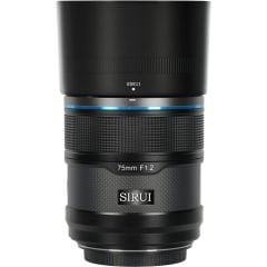 Sirui Sniper 75mm f/1.2 APS-C/S35 AF Lens (Sony E, Siyah)