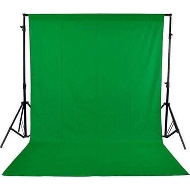GDX Seyyar Yeşil Fon Perde (Katlanabilir Kumaş) 3x6 Metre