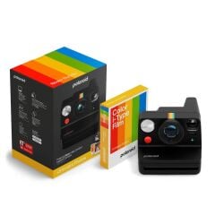 Polaroid Now+ Gen3 Siyah + Color Film Bundle (8 film)