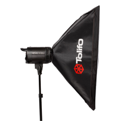 Tolifo EF 60w Led Video Işığı 2'li Soft Box'lı Çantalı set
