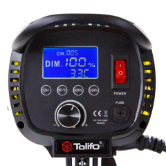 Tolifo EF 200w Led Video Işığı 2'li Soft Box'lı Çantalı set