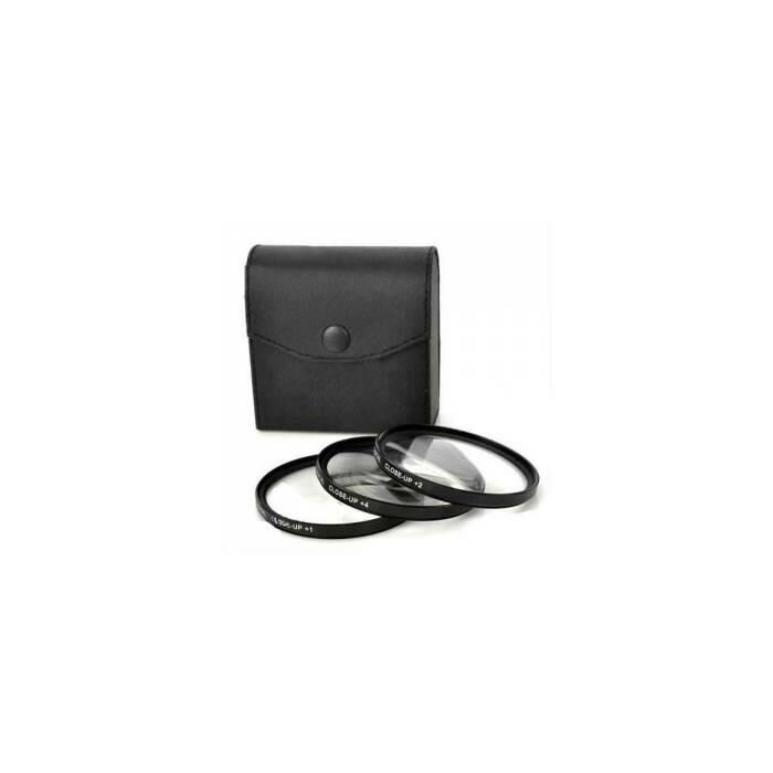 Emolux 67mm Close Up Filtre Seti - Çantalı (+1D, +2D, +4D)