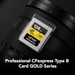 Lexar 128GB Gold 1750MB/s CFexpress Type-B Hafıza Kartı