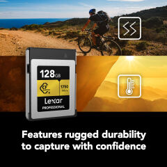 Lexar 128GB Gold 1750MB/s CFexpress Type-B Hafıza Kartı