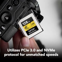 Lexar 128GB Gold 1750MB/s CFexpress Type-B Hafıza Kartı