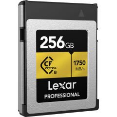 Lexar 256GB Gold 1750MB/s CFexpress Type-B Hafıza Kartı