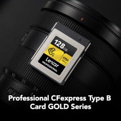 Lexar 256GB Gold 1750MB/s CFexpress Type-B Hafıza Kartı