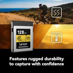 Lexar 256GB Gold 1750MB/s CFexpress Type-B Hafıza Kartı
