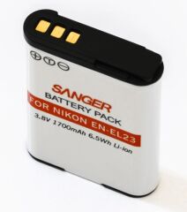 Sanger EN-EL23 Nikon Fotoğraf Makinesi Batarya