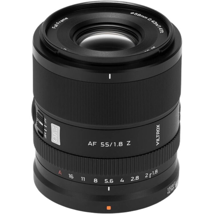 Viltrox 55mm f/1.8 EVO Full Frame Lens (Nikon Z)