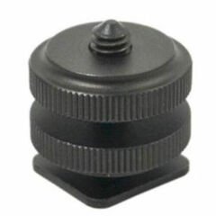 JJC MSA-3 Flaş Kızağı 1/4 Tripod Vidası Çevirici Adaptör
