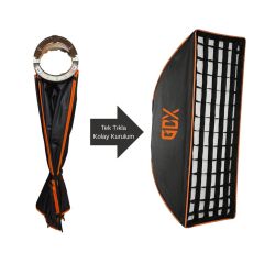 GDX ML-200R II RGB Sürekli Işık Seti – 200W Profesyonel Video & Fotoğraf Aydınlatma Kiti (Softbox + Tripod)