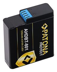 Patona 13325 Protect AHDBT-801 Gopro Hero5, Hero6, Hero7, Hero8 Batarya