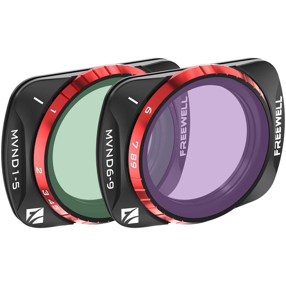 Freewell Hard Stop 2 Pack VND Filtre Seti (Osmo Pocket 3) FW-OP3-VND