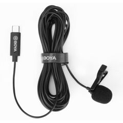 Boya BY-M3D Type-C USB-C İkili Telefon Yaka Mikrofonu