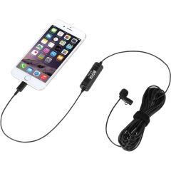 Boya BY-DM1 iPhone iPad iPod iOS Uyumlu Yaka Mikrofonu