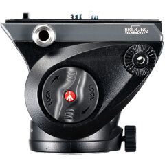 Manfrotto MVH500AH, 755CX3 Carbon Fiber Video Tripod - Çantalı