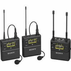 Sony UWP-D27 İkili Kablosuz Yaka Mikrofonu