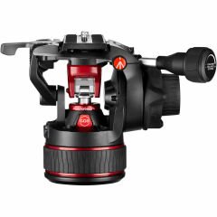 Manfrotto MVK608TWINGA Nitrotech 608 Head & Alu Twin GS Video Tripod