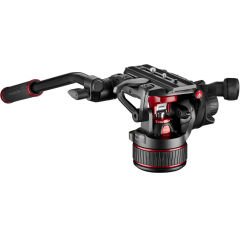 Manfrotto MVK608TWINFA Nitrotech 608 & 645 Alu Twin FTT Video Tripod