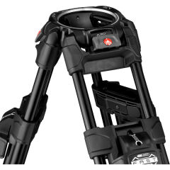 Manfrotto MVK608TWINFA Nitrotech 608 & 645 Alu Twin FTT Video Tripod