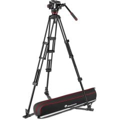 Manfrotto MVK504XTWINGA 504X & Alu Twin GS Video Tripodu