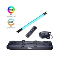 GDX TB-60 RGB 30W Youtube Canlı Yayın Arka Plan Renkli Dolgu Işığı Led Tüp Işık (Uzunluk: 60 cm)