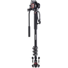 Manfrotto MVMXPRO500 Fluid Video Monopod (500 Head Kafa ile)