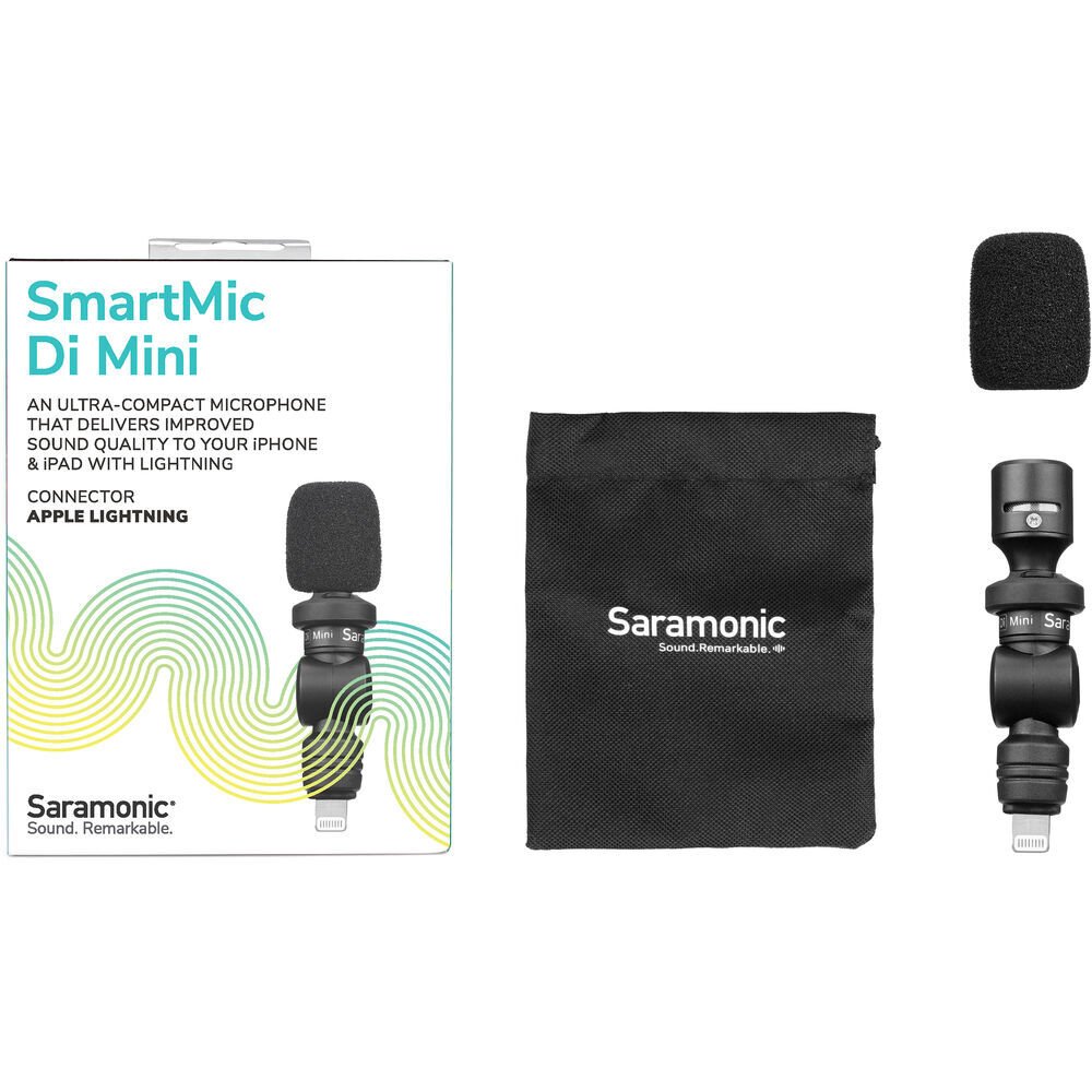 Saramonic SmartMic Di Mini Lightning (iPhone) Shotgun Mikrofon
