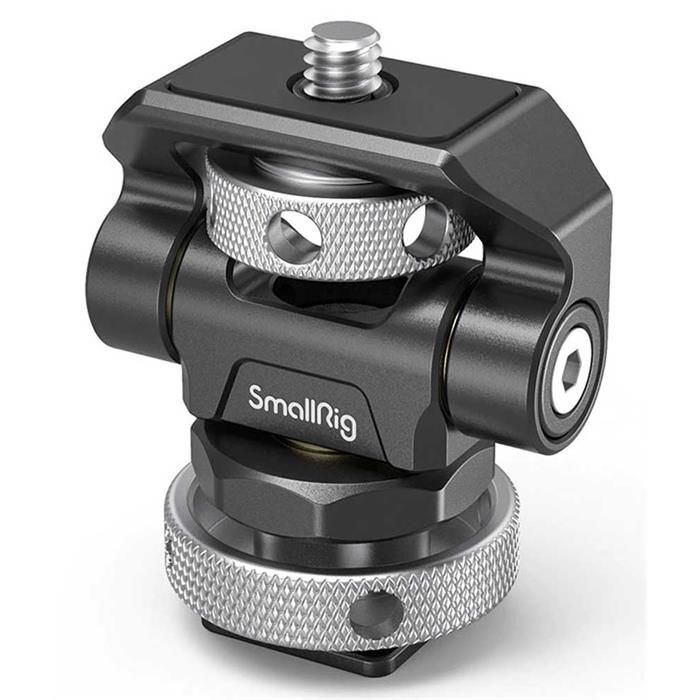 SmallRig 2905 Dönebilen, Eğilebilen, Ayarlamalı Cold Shoe Mount Monitör Bağlantısı