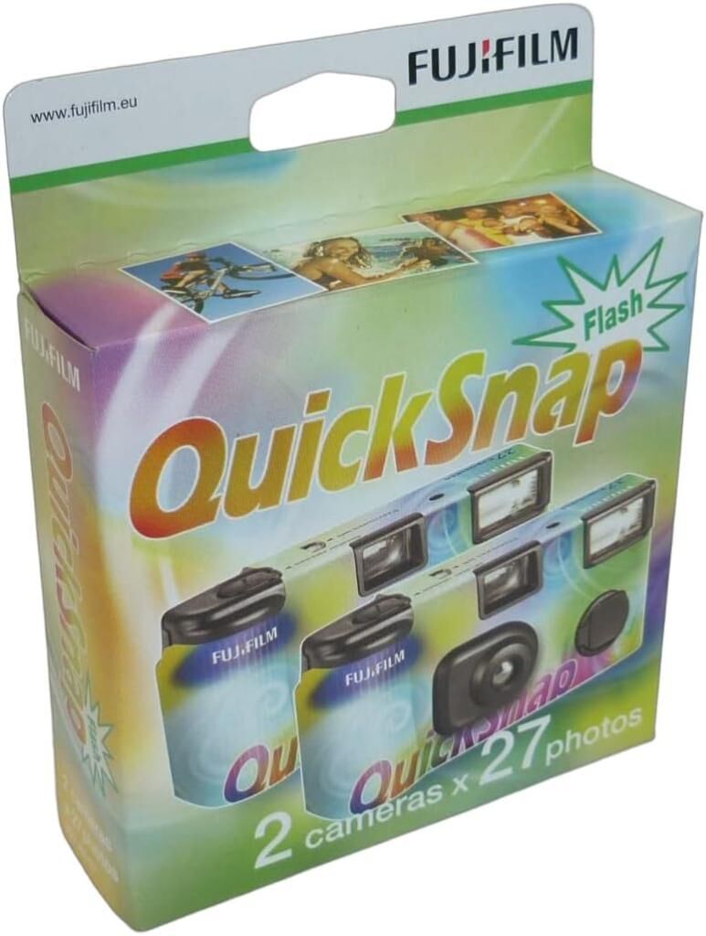 Fujifilm QuickSnap Çek At 27 Poz Fotoğraf Makinesi - 2'li Paket (SKT: 01-2026)