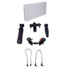 GDX CF-135 II RGB Telefon Vlog Seti + El Tipi Powerbank Tripod Batarya