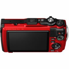 Olympus Tough TG-6 Sualtı Fotoğraf Makinası (Kırmızı)
