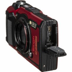 Olympus Tough TG-6 Sualtı Fotoğraf Makinası (Kırmızı)