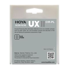 Hoya 46mm UX II CPL Filtre