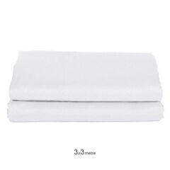 GDX Seyyar Beyaz Fon Perde (Katlanabilir Kumaş) 3x3 Metre