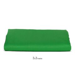 Gdx Seyyar Yeşil Fon Perde (Katlanabilir Kumaş) 3x3 Metre