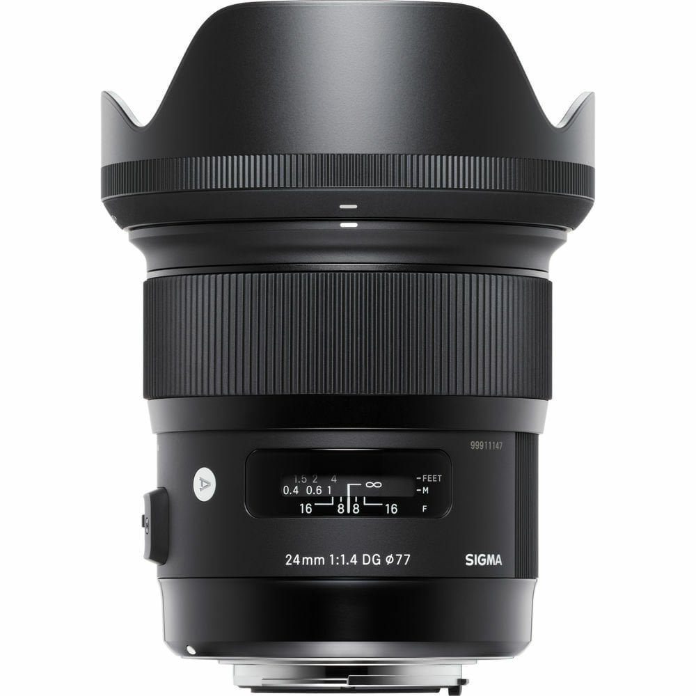 Sigma 24mm f/1.4 DG HSM (Art Serisi) Lens - (Nikon) - Sigma Hatıra Bezi Hediyeli