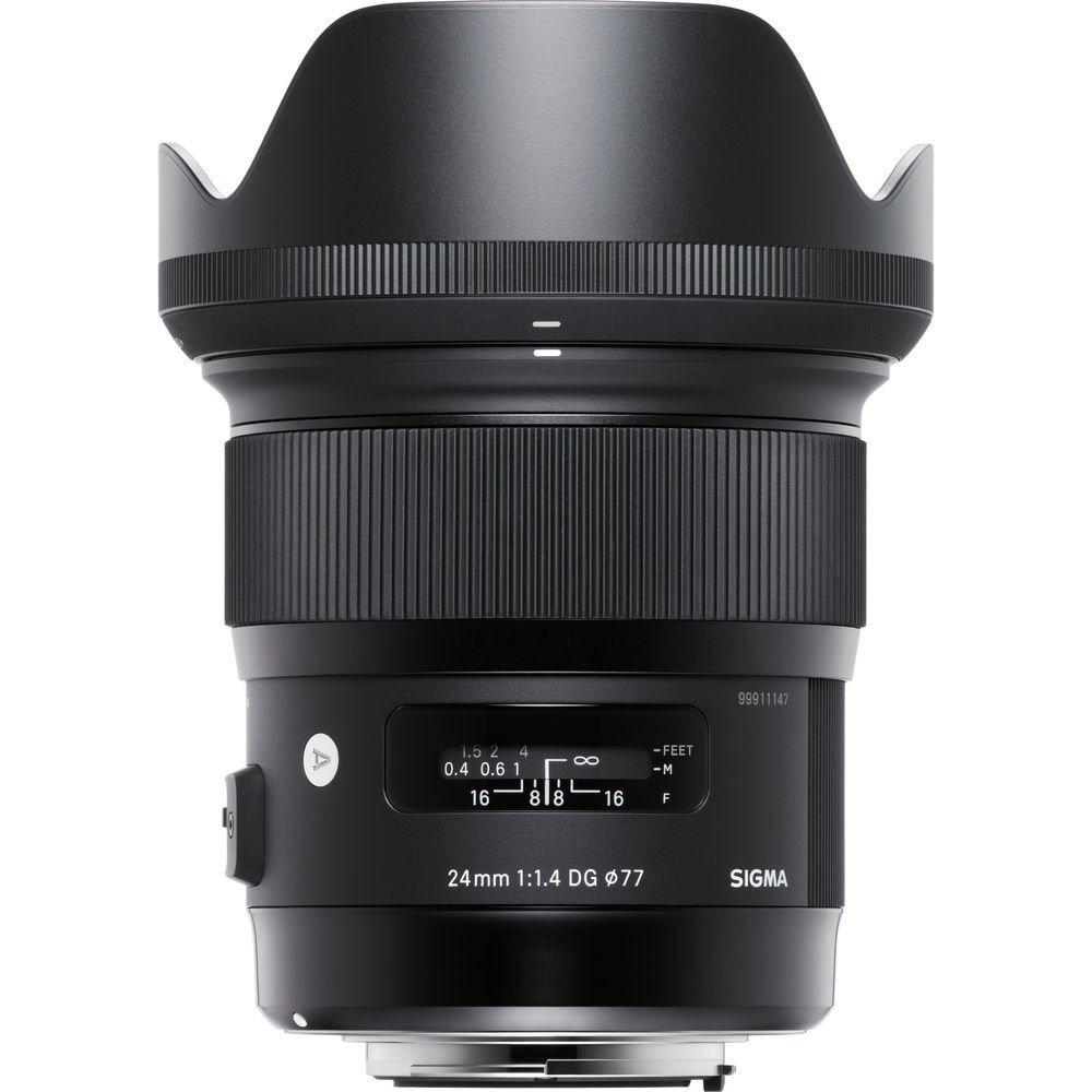 Sigma 24mm f/1.4 DG HSM (Art Serisi) Lens - (Nikon) - Sigma Hatıra Bezi Hediyeli