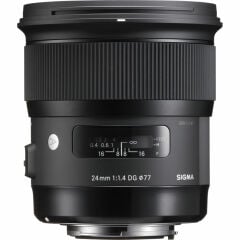 Sigma 24mm f/1.4 DG HSM (Art Serisi) Lens - (Nikon) - Sigma Hatıra Bezi Hediyeli