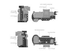 SmallRig 3715 GFX100S / GFX50SII için Kafes ve Kablo Kıskacı