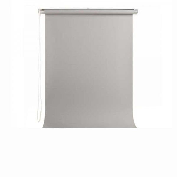 GDX Kumaş Gri Fon Perde 90x120 cm, Boru, Makara, Zincir