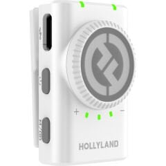 Hollyland Lark M2 Combo Kablosuz Mikrofon Sistemi (Beyaz)