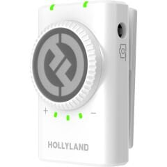 Hollyland Lark M2 Combo Kablosuz Mikrofon Sistemi (Beyaz)